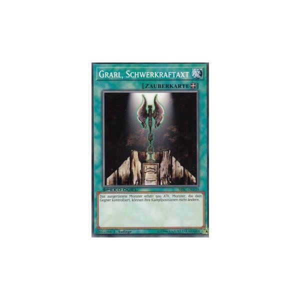 Grarl, Schwerkraftaxt SBSC-DE039