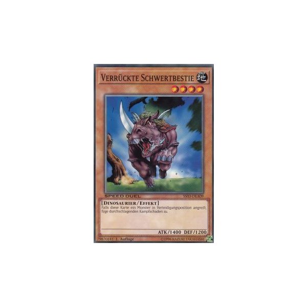 Verr&uuml;ckte Schwertbestie SS03-DEA09