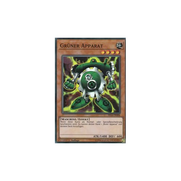 Gr&uuml;ner Apparat FIGA-DE006