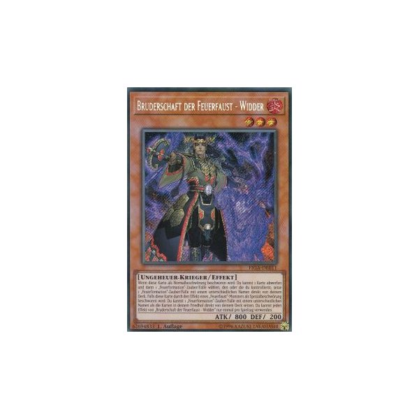 Bruderschaft der Feuerfaust - Widder FIGA-DE011