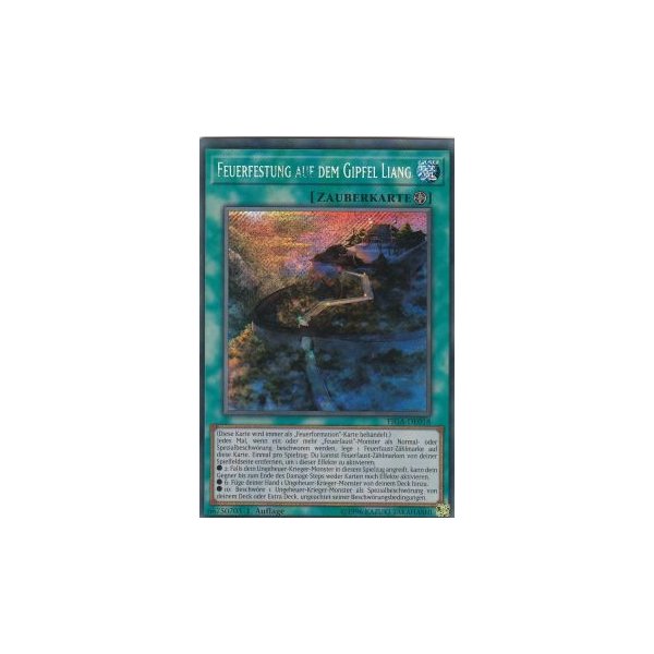 Feuerfestung auf dem Gipfel Liang FIGA-DE018