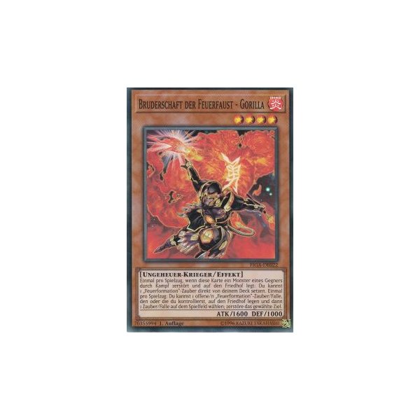 Bruderschaft der Feuerfaust - Gorilla FIGA-DE022