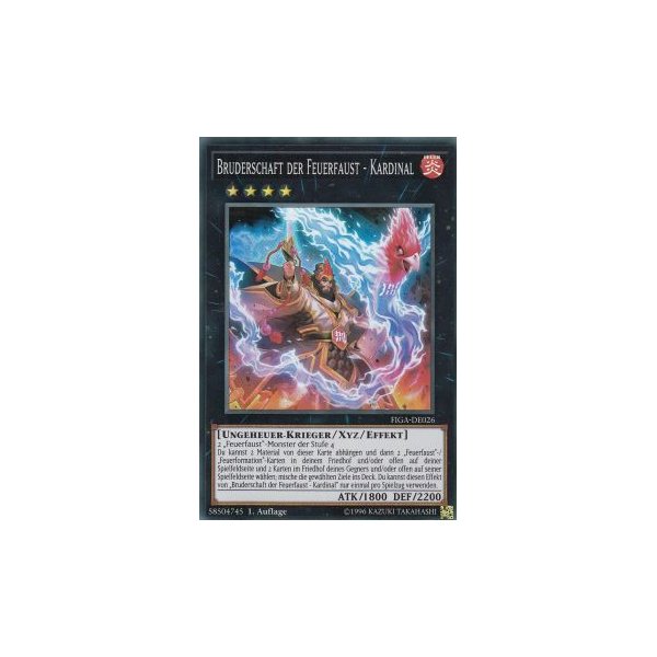 Bruderschaft der Feuerfaust - Kardinal FIGA-DE026