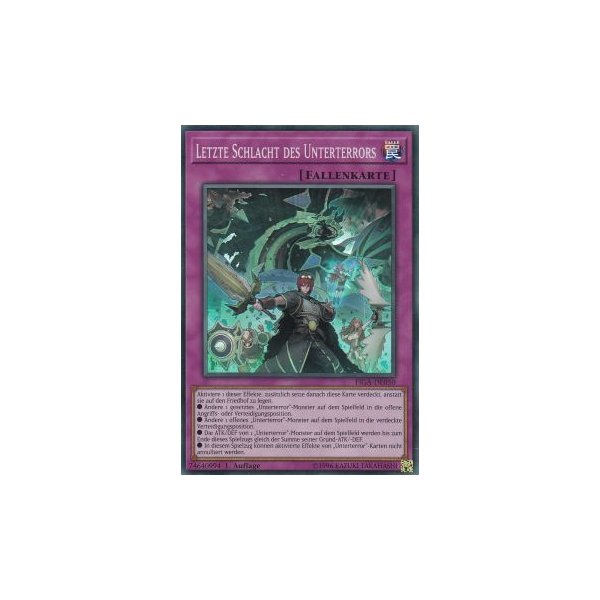 Letzte Schlacht des Unterterrors FIGA-DE050