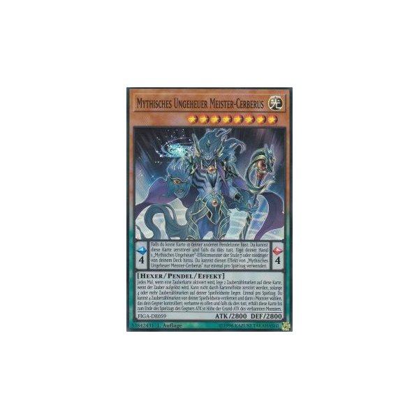 Mythisches Ungeheuer Meister-Cerberus FIGA-DE059