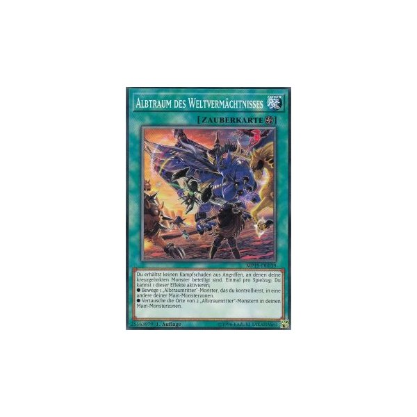Albtraum des Weltverm&auml;chtnisses MP19-DE039