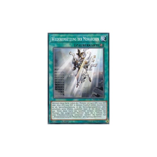 Wiedereinsetzung der Monarchen MP19-DE040