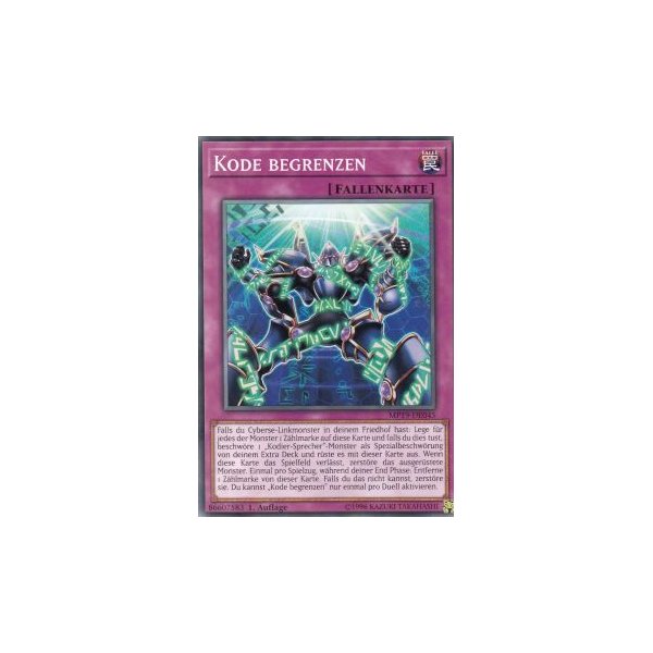 Kode begrenzen MP19-DE045