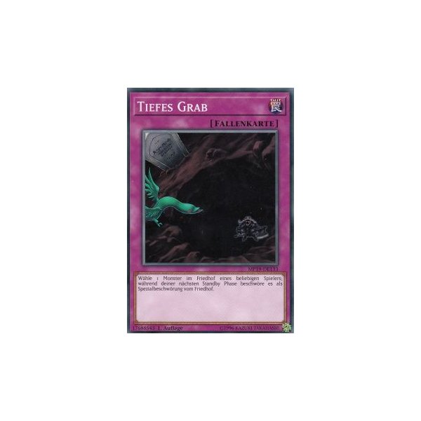 Tiefes Grab MP19-DE133