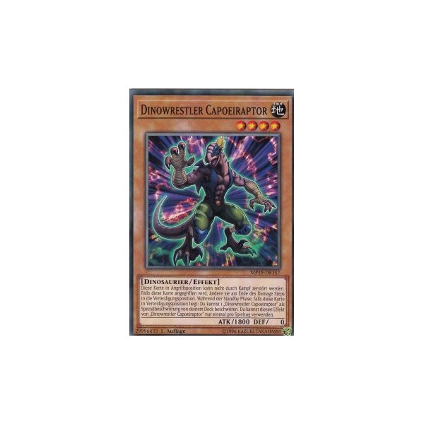 Dinowrestler Capoeiraptor MP19-DE157