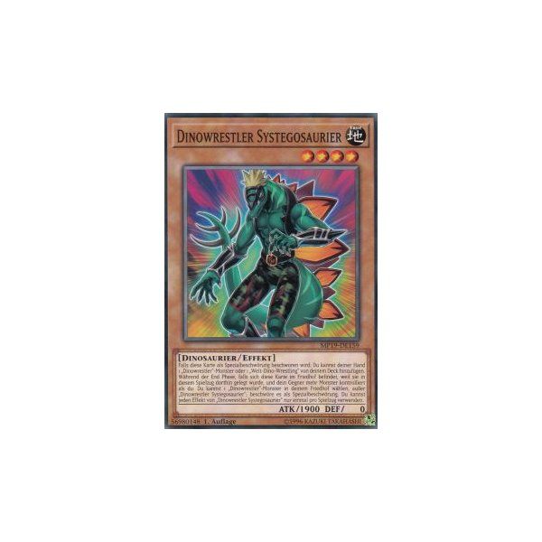 Dinowrestler Systegosaurier MP19-DE159