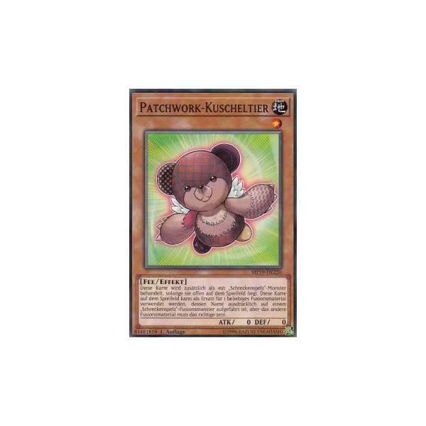 Patchwork-Kuscheltier MP19-DE226