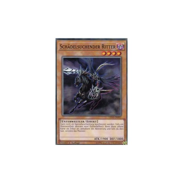 Sch&auml;delsuchender Ritter LED5-DE007