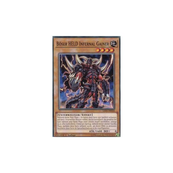 B&ouml;ser HELD Infernal Gainer LED5-DE018