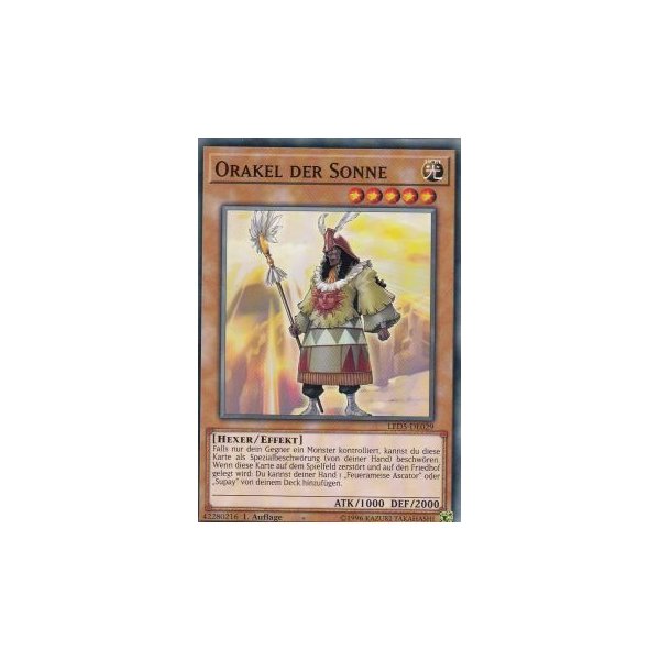 Orakel der Sonne LED5-DE029