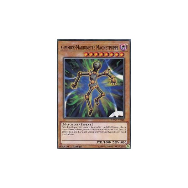Gimmick-Marionette Magnetpuppe LED5-DE040