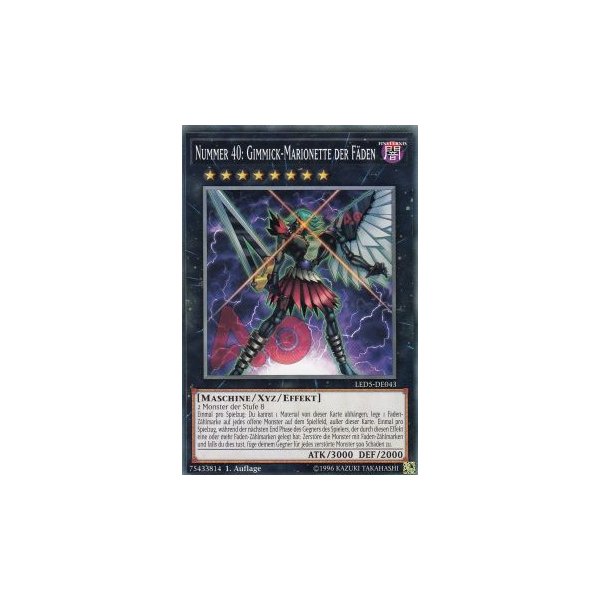 Nummer 40: Gimmick-Marionette der F&auml;den LED5-DE043