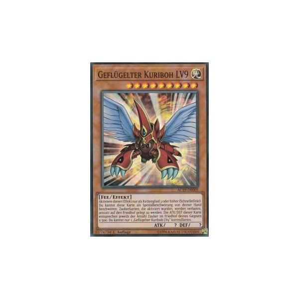 Gefl&uuml;gelter Kuriboh LV9 AC19-DE005