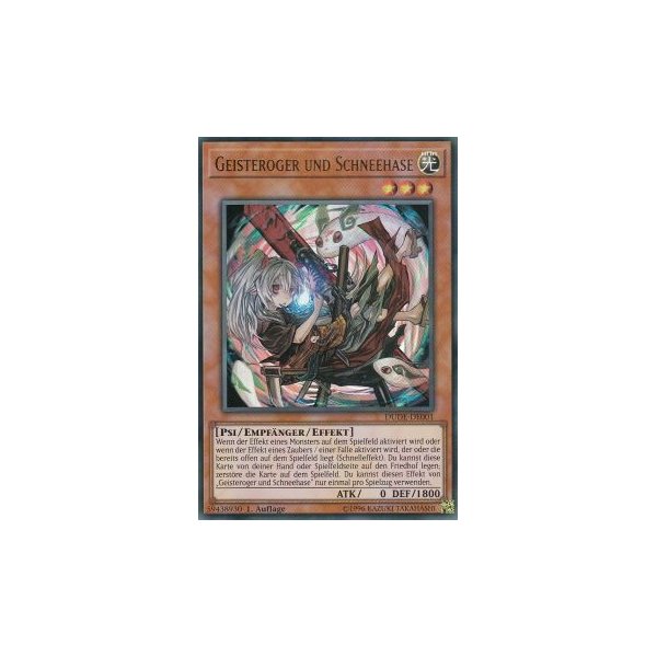 Geisteroger und Schneehase (alt. art) DUDE-DE001