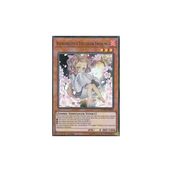 Aschenbl&uuml;te &amp; Freudiger Fr&uuml;hling (alt. art) DUDE-DE003