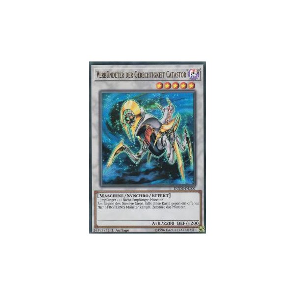 Verb&uuml;ndeter der Gerechtigkeit Catastor DUDE-DE007