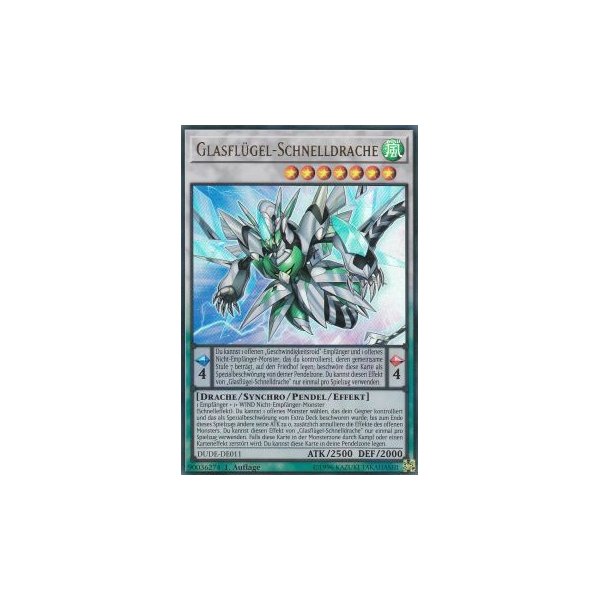 Glasfl&uuml;gel-Schnelldrache DUDE-DE011