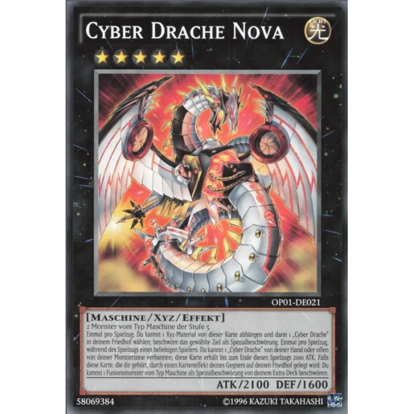 Cyber Drache Nova OP01-DE021
