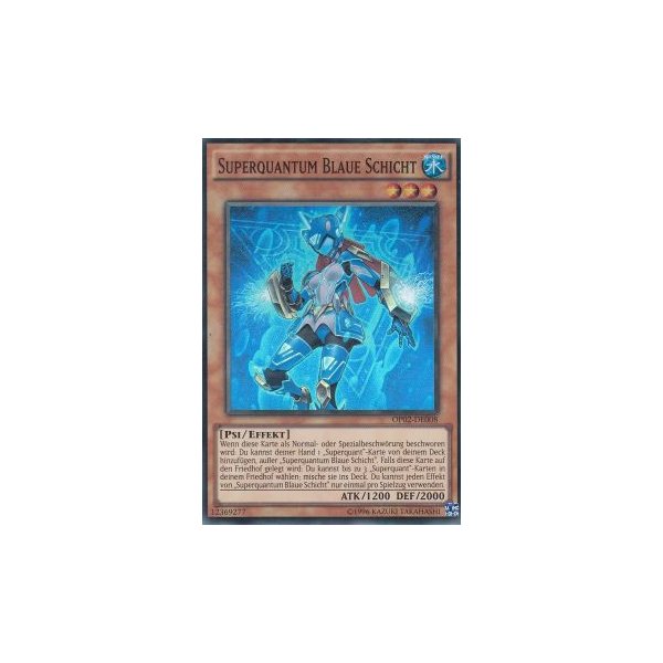 Superquantum Blaue Schicht OP02-DE008