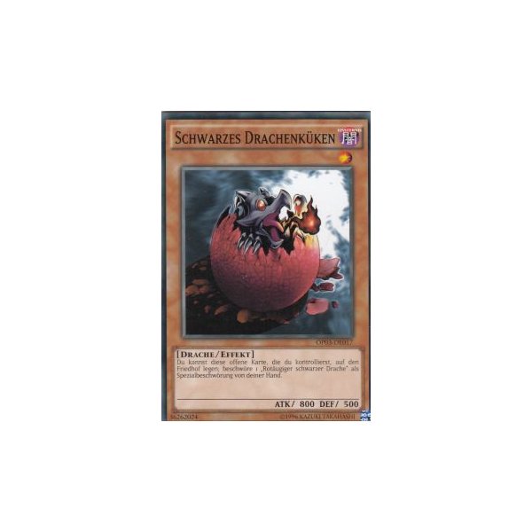 Schwarzes Drachenk&uuml;ken OP03-DE017