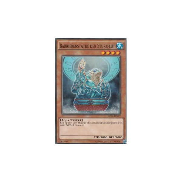 Barrierenstatue der Sturzflut OP04-DE017