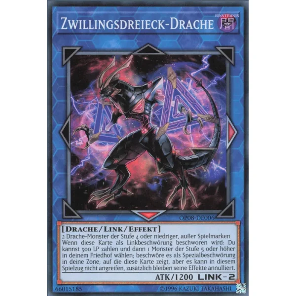 Zwillingsdreieck-Drache OP08-DE006