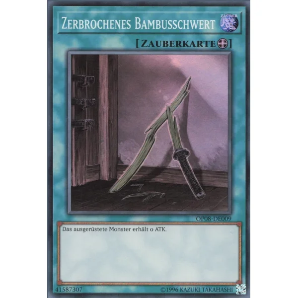 Zerbrochenes Bambusschwert OP08-DE009