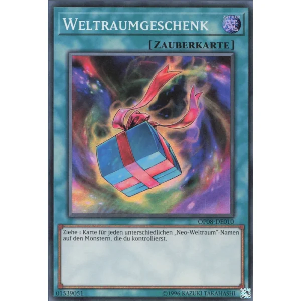 Weltraumgeschenk OP08-DE010