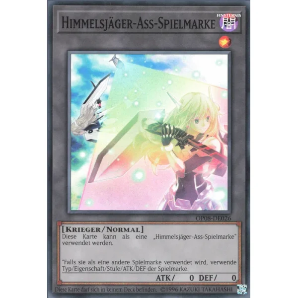 Himmelj&auml;ger Ace Token OP08-DE026