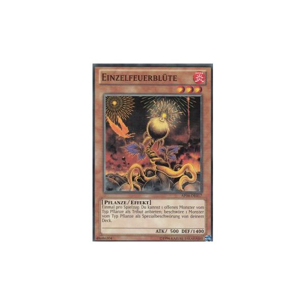 Einzelfeuerbl&uuml;te AP04-DE017