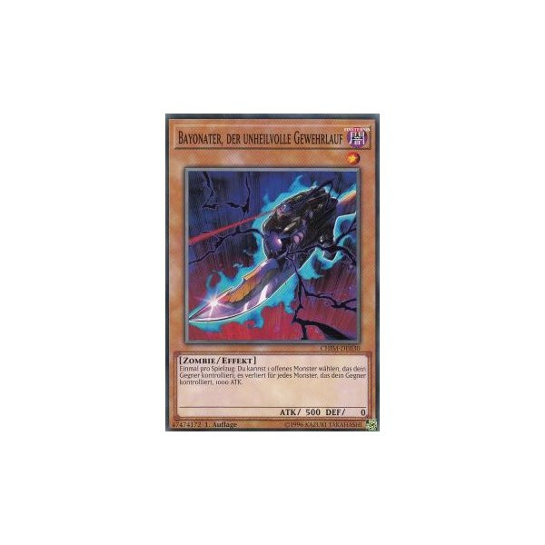 Bayonater, der unheilvolle Gewehrlauf CHIM-DE030