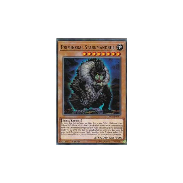 Primineral Starkmandrill CHIM-DE081