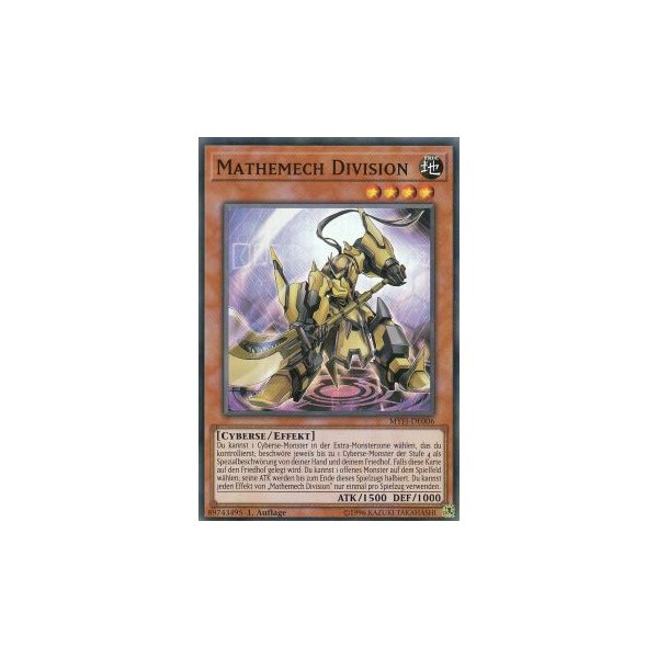 Mathemech Division MYFI-DE006