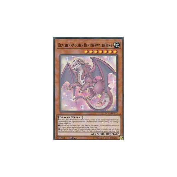 Drachenm&auml;dchen Rentnerwachskeks MYFI-DE015