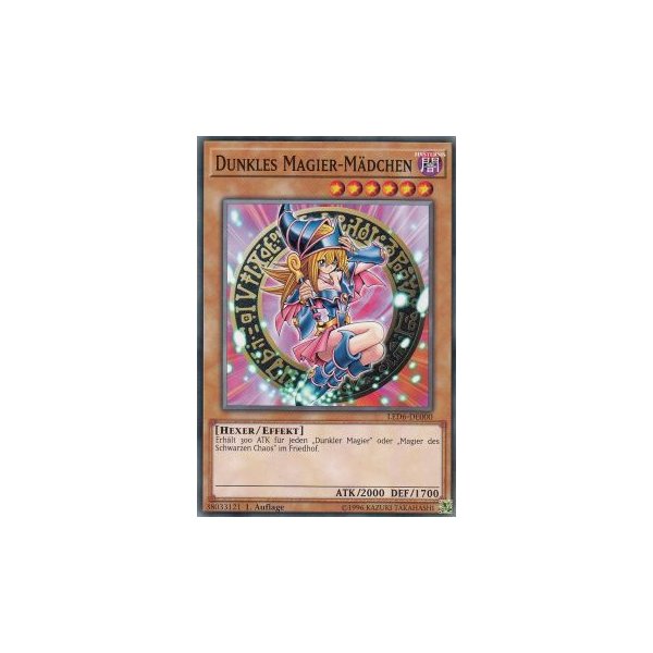 Dunkles Magier-M&auml;dchen LED6-DE000