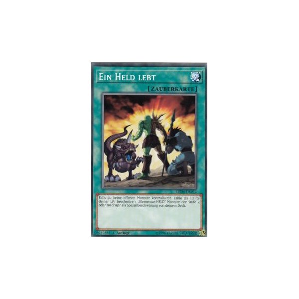 Ein Held lebt LED6-DE022