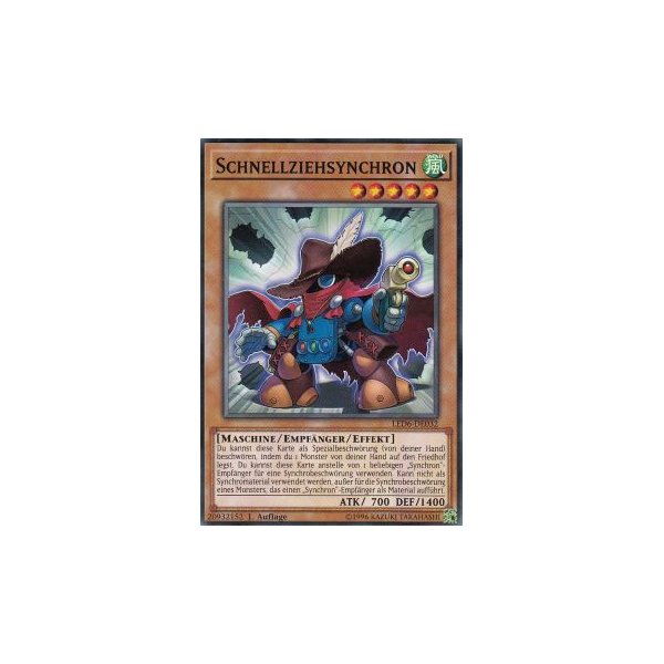 Schnellziehsynchron LED6-DE032