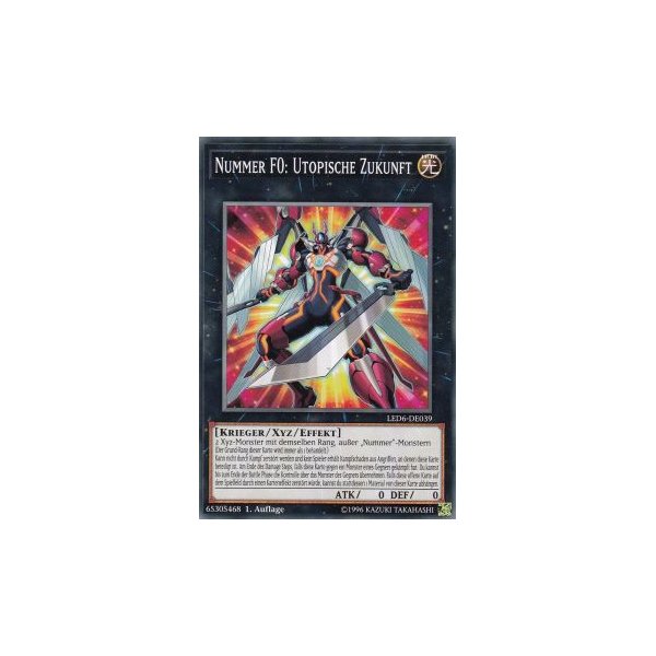 Nummer F0: Utopische Zukunft LED6-DE039