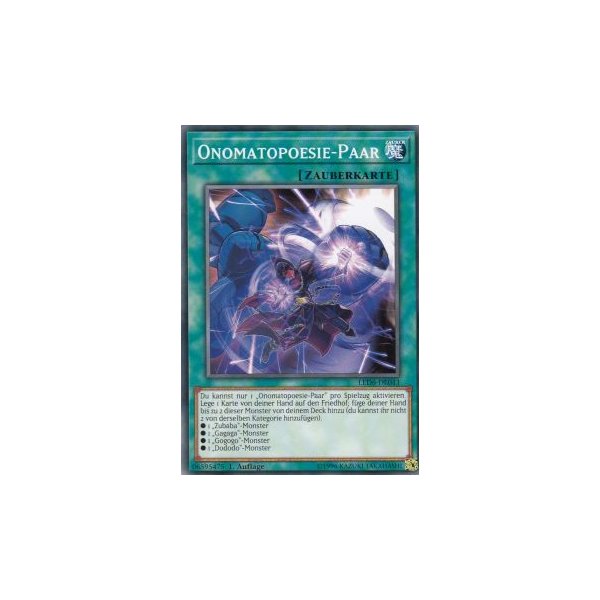 Onomatopoesie-Paar LED6-DE043