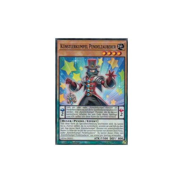 K&uuml;nstlerkumpel Pendelzauberer LED6-DE051