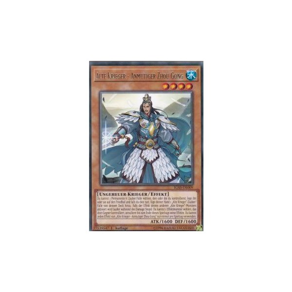 Alte Krieger - Anmutiger Zhou Gong IGAS-DE009