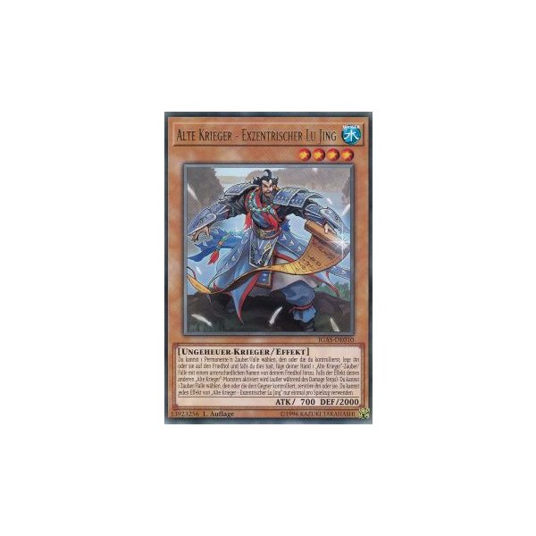 Alte Krieger - Exzentrischer Lu Jing IGAS-DE010
