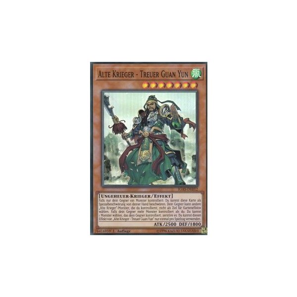 Alte Krieger - Treuer Guan Yun IGAS-DE012