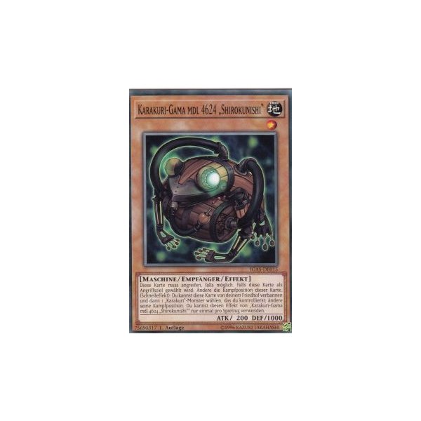 Karakuri-Gama mdl 4624 &bdquo;Shirokunishi&ldquo; IGAS-DE015