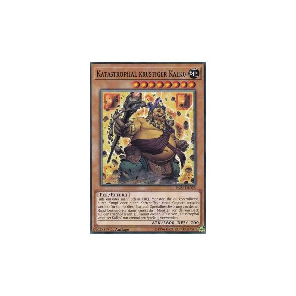 Katastrophal krustiger Kalko IGAS-DE025